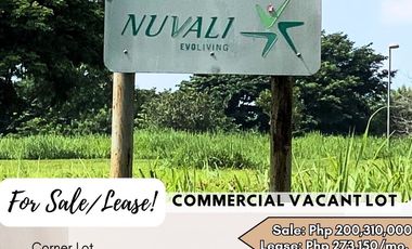 Commercial Lot for rent in Nuvali Boulevard, Santo Domingo, Santa Rosa, Laguna