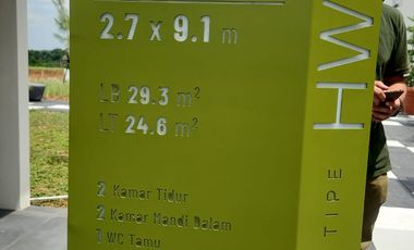 RUMAH KOMERSIL 2 LANTAI HARGA 90JTAN CICILAN 600 RIBU DEKAT TOL DEKAT 4 KAWASAN PURWAKARTA JAWA BARAT