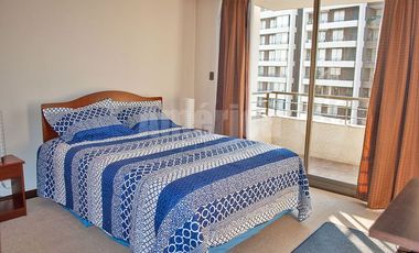 Departamento Amoblado y equipado en Arriendo 1D1B Las Condes