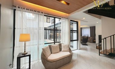 4 BEDROOM FULLY FURNISHED HOUSE FOR RENT WITH SWIMMING POOL IN ANGELES CITY, PAMPANGA