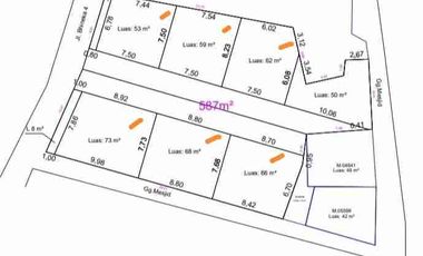 dijual tanah kavling 587 m kelapa dua tugu depok