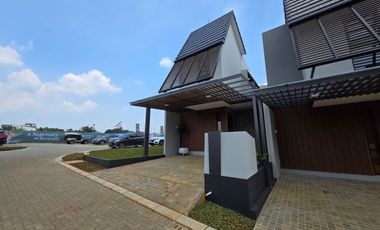 DIJUAL RUMAH 2 LANTAI DI BSD CITY DEKAT TOL BANGET STRATEGIS MINIMALIS MEWAH PROMO FREE DP