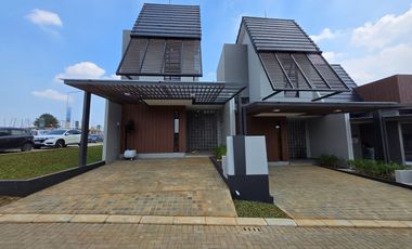 DIJUAL RUMAH 2 LANTAI DI BSD CITY DEKAT TOL BANGET STRATEGIS MINIMALIS MEWAH PROMO FREE DP