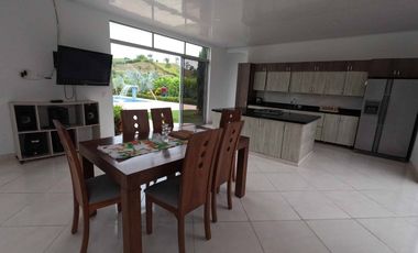 ARRIENDO FINCA EN FLORIDABLANCA EL CRUCERO 1,000.000 NOCHE3202771389