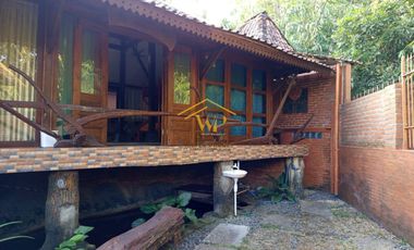 HOMESTAY KONSEP LIMASAN DAN JOGLO MURAH DI MOYUDAN, SLEMAN