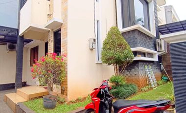 S723 Rumah Hoek Full Furnished Murah Billymoon Pondok Kelapa Jakarta Timur