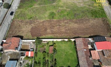 Espectacular venta terreno 1.611m2 Cotacachi