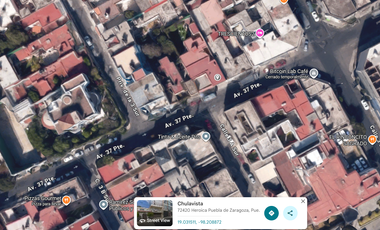 VENTA DE CASA CHULAVISTA PUEBLA