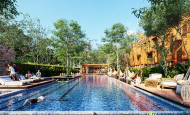 Elegante Condo de 2 Recámaras + Den en Kune Tulum