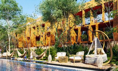 Elegante Condo de 2 Recámaras + Den en Kune Tulum