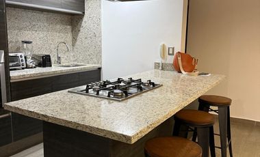 Departamento de lujo amueblado en zona norte 2 recámaras