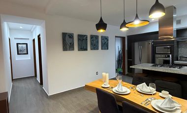 Departamento de lujo amueblado en zona norte 2 recámaras