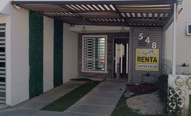 CASA EN RENTA EN MORELIA, FRACC. PRIVADO JARDÍNES DE LA ALDEA (ETAPA 1)