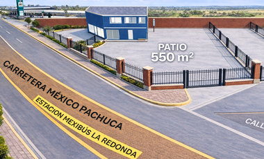 Oficina con amplio patio en Renta cerca del AIFA