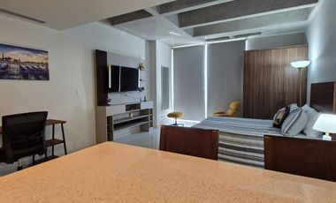 LOFT EN RENTA EN TORRE VITANT FRENTE A RIO SANTA LUZIA MONTERREY NUEVO LEON