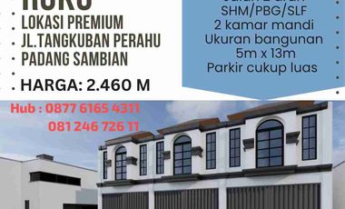 Ruko Baru di Tangkuban perahu Denpasar barat