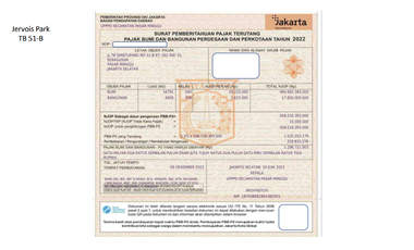 Tanah ijin komersial tb simatupang dibawah NJOP dan bonus 17 unit rumah mewah