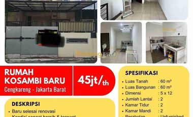 Disewakan Rmh Duri Kosambi Jakarta Barat