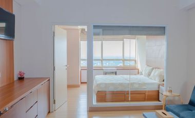 Sewa Apartement Skandinavia 1BR Full Furnished Siap Huni Di Kota Tangerang Lt 29 Dekat Bandara Soetta