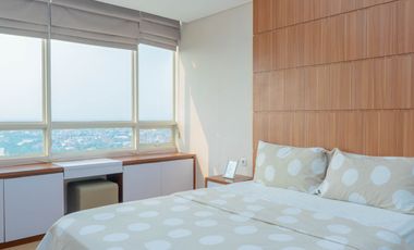 Sewa Apartement Skandinavia 1BR Full Furnished Siap Huni Di Kota Tangerang Lt 29 Dekat Bandara Soetta