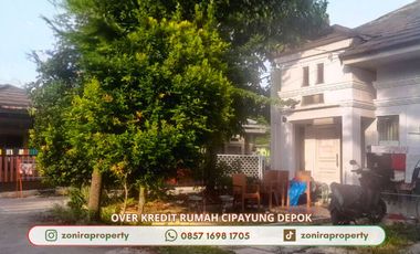 Jual Take Over Rumah HOOK LT134 di Depok Country Cipayung dkt Stasiun KRL