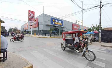 Se vende terreno estratégico de 3335 m² a un paso del Mall de Tarapoto.