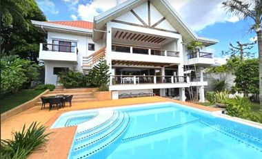 Resale Overlooking Five Bedrooms House with Pool Viewing Ocean and Cebu City