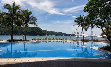 FOR LEASE/ FOR SALE: 2 BR Pico de Loro Condo with balcony facing the lagoon
