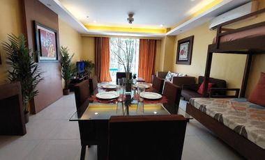 FOR LEASE/ FOR SALE: 2 BR Pico de Loro Condo with balcony facing the lagoon