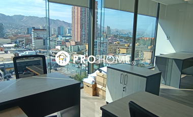Arriendo de Oficinas en Antofagasta | Oficina Corporativa 100% Amoblada en Pto. Nuevo: Llegar e Instalarse (109 m²)