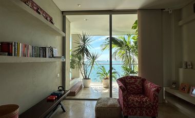Espectacular apartamento en Santa Marta, vista panorámica al mar | Club de playa + marina | 232 m²