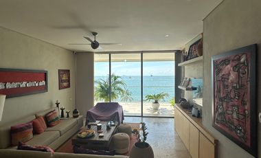 Espectacular apartamento en Santa Marta, vista panorámica al mar | Club de playa + marina | 232 m²