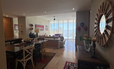 Espectacular apartamento en Santa Marta, vista panorámica al mar | Club de playa + marina | 232 m²