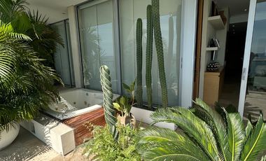 Espectacular apartamento en Santa Marta, vista panorámica al mar | Club de playa + marina | 232 m²