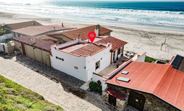 Casa Frente al Mar en Ensenada con Acceso Privado a la Playa, Totalmente Amueblada