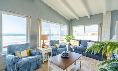 Casa Frente al Mar en Ensenada con Acceso Privado a la Playa, Totalmente Amueblada