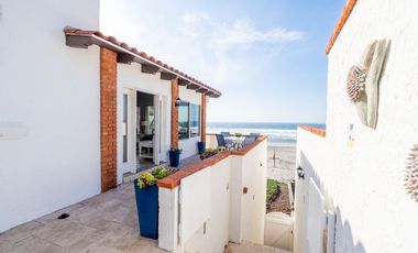 Casa Frente al Mar en Ensenada con Acceso Privado a la Playa, Totalmente Amueblada