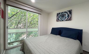 DEPARTAMENTO EN RENTA EN PORTALES SUR, AMUEBLADO TODO LISTO.