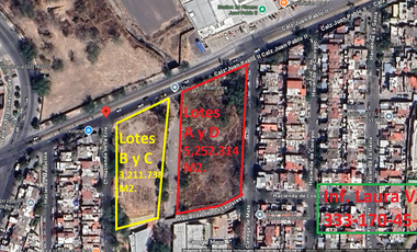 Terreno comercial en venta Calzada Juan Pablo II Tetlán