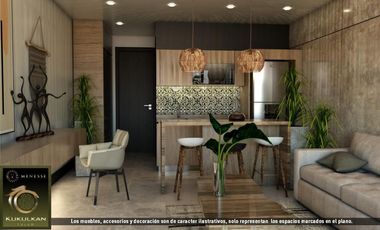 Amplio Studio de 46 m² | Menesse Kukulcán