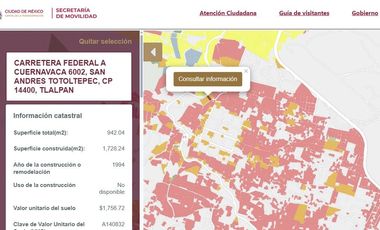 Oficina con Bodega en Venta, Tlalpan, San Andres Totoltepec