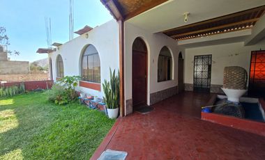 Gran Terreno de 1,836 m² con Casa Incluida – Oportunidad en Cieneguilla
