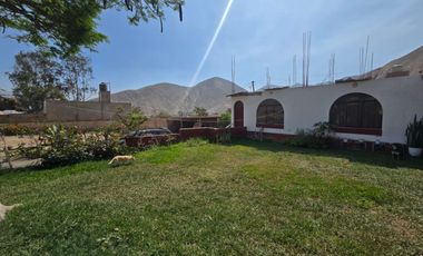 Gran Terreno de 1,836 m² con Casa Incluida – Oportunidad en Cieneguilla