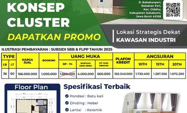 RUMAH SUBSISI TERRBAIK & TERLARIS DI SUKABUMI BMI CABANG KE 7