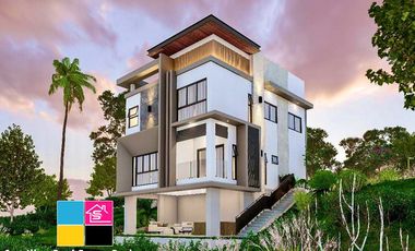 Modern House with Swimming Pool in Kishanta Subdivision Talisay City Cebu