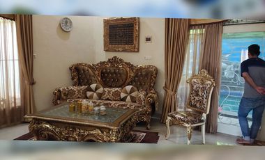 DIJUAL RUMAH FURNISH KOMPLEK TOP 100 JAKABARING PALEMBANG