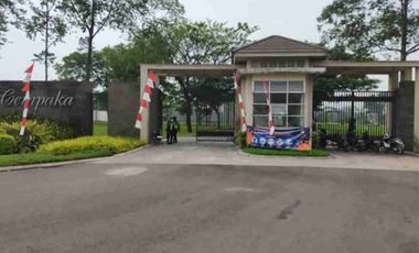 Dijual Kavling Cakep Cluster Cempaka Suvarna Padi Hoek Kotak Suvarna Sutera