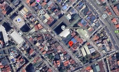 Rush Propery For Sale in Sampaloc, Manila (Beside National University Manila)