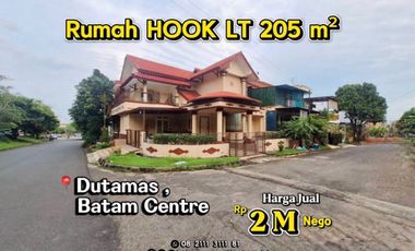 Dijual murah rumah hook dutamas batam centre