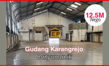 Gudang di Jalan Raya Karangrejo Banyumanik Semarang Selatan